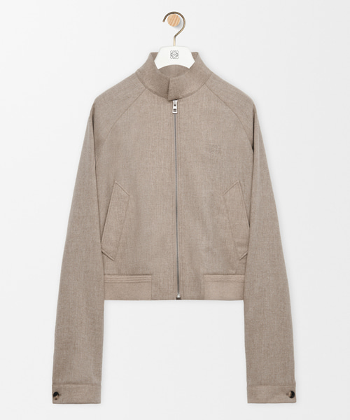 집업 재킷-울 & 캐시미어