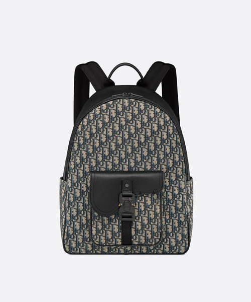 새들 지퍼 백팩