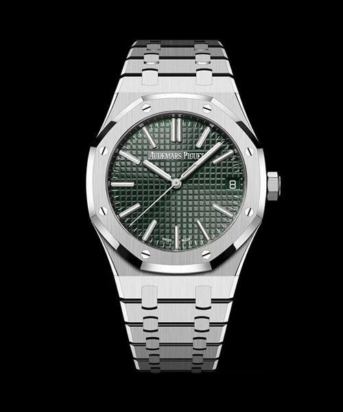 로얄오크 셀프와인딩 41mm (그린 다이얼)