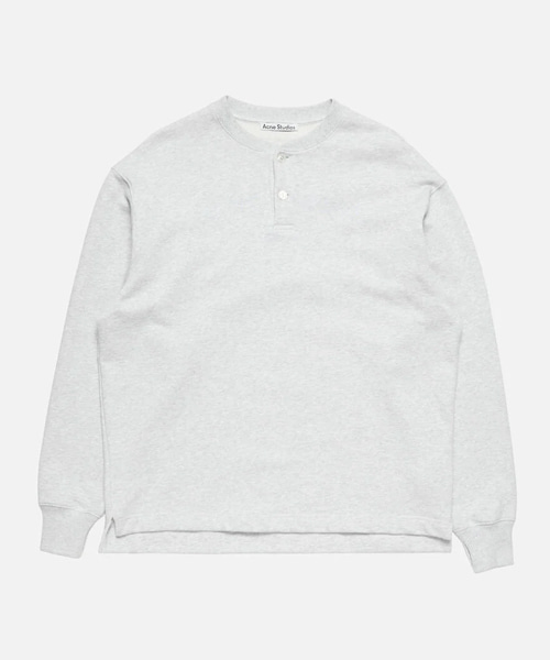 플리스 로고 스웨터