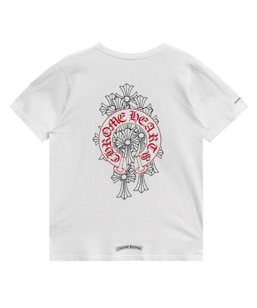 세메터리 크로스 레드 홀스슈 숏 슬리브 티셔츠