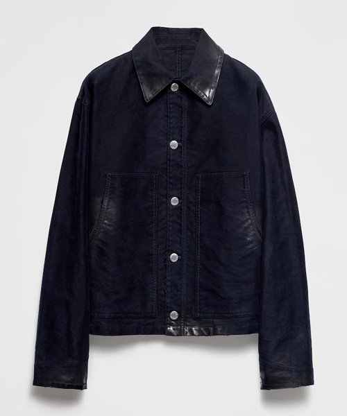 몰스킨 블루종 자켓