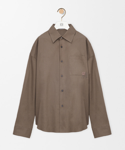 애너그램 코튼 셔츠