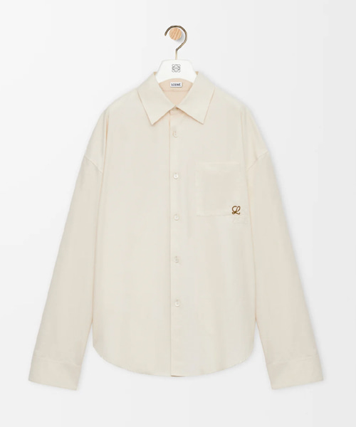 애너그램 코튼 셔츠