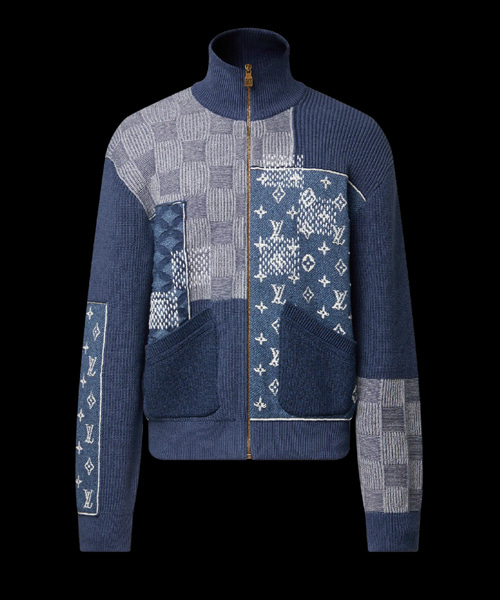 집 업 패치워크 트랙톱