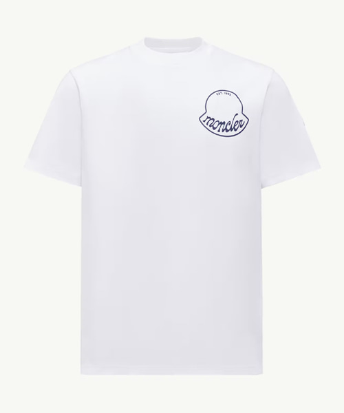 로고 코튼 티셔츠