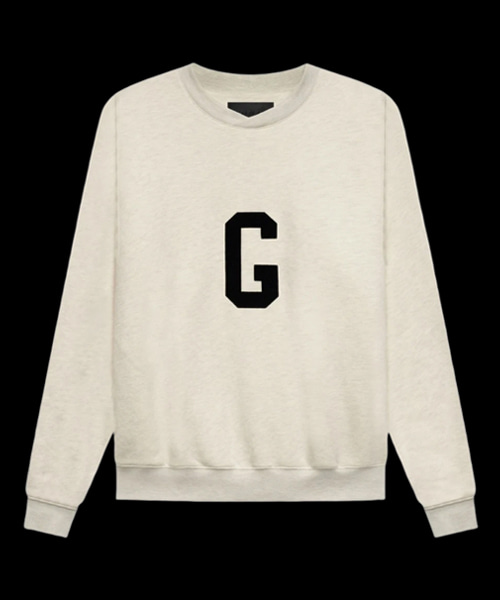 G 크루넥 스웨트셔츠
