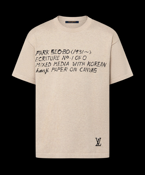 숏 슬리브 코튼 크루넥