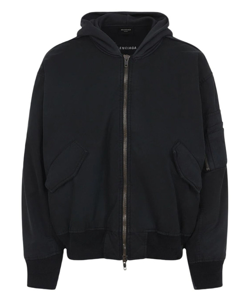 하이브리드 봄버 자켓