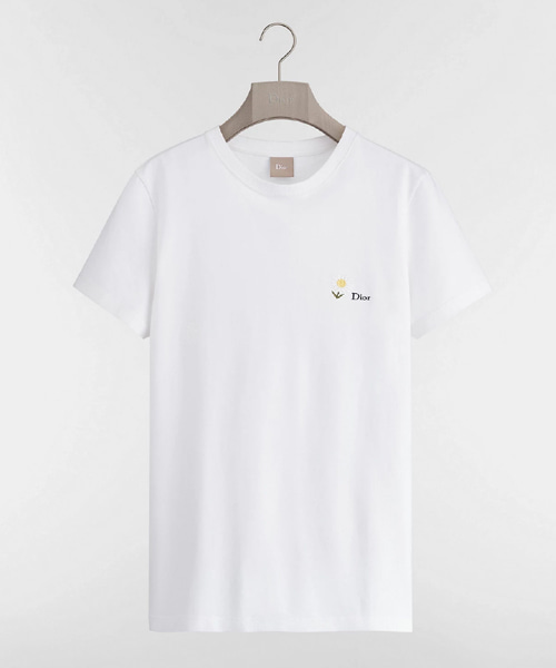 데이지 자수 티셔츠