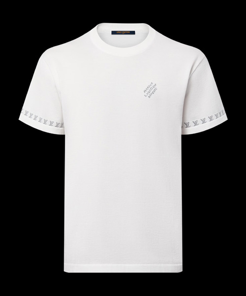 숏 슬리브 코튼 크루넥