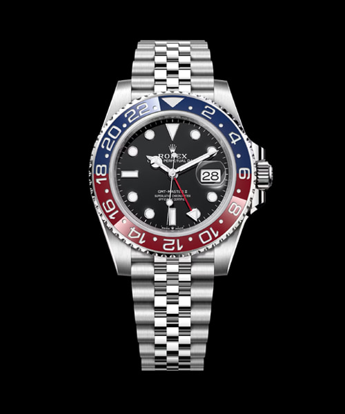 GMT-마스터 II (펩시 / 쥬빌리 브레이슬릿) 40mm