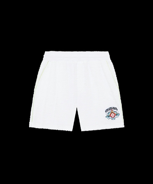 화이트 타월링 쇼츠