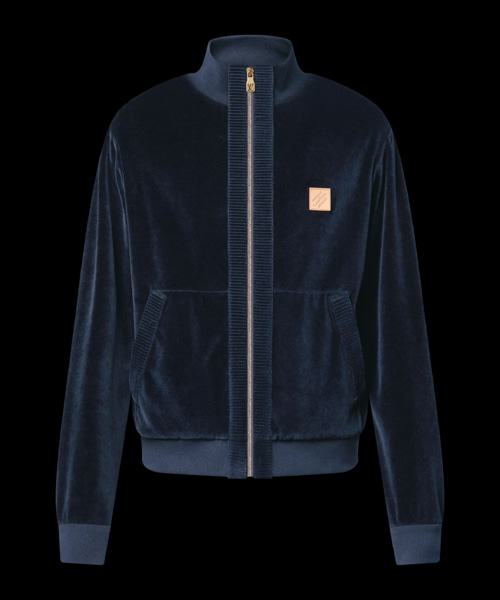 시크 벨벳 트랙 톱