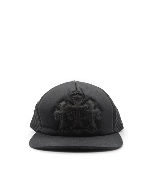 블랙 패치 트리클 크로스 베이스볼 캡