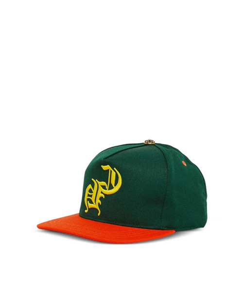 로고 자수 트러커 캡