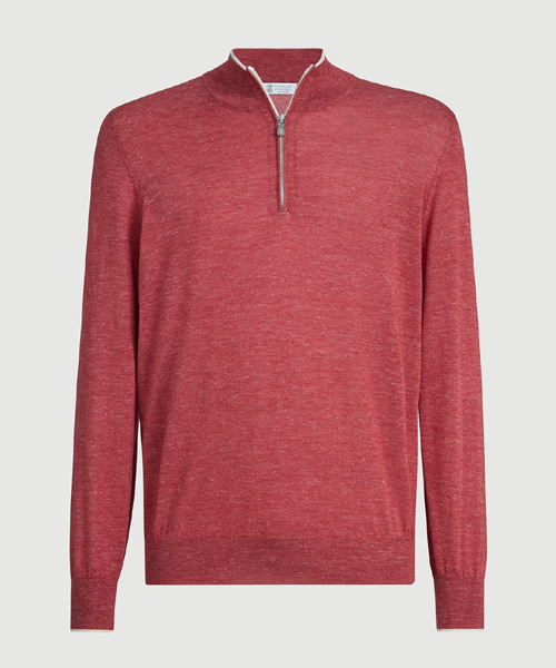 헴프 혼방 경량 스웨터