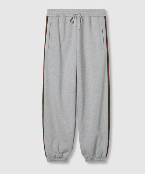 코튼 저지 조깅 팬츠