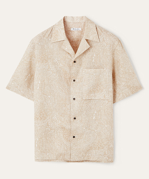 페데리코 리넨 볼링 셔츠