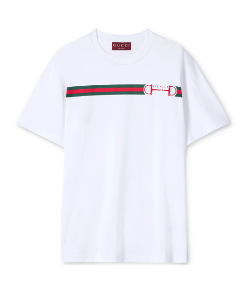 엠벨리시드 프린트 코튼 저지 티셔츠