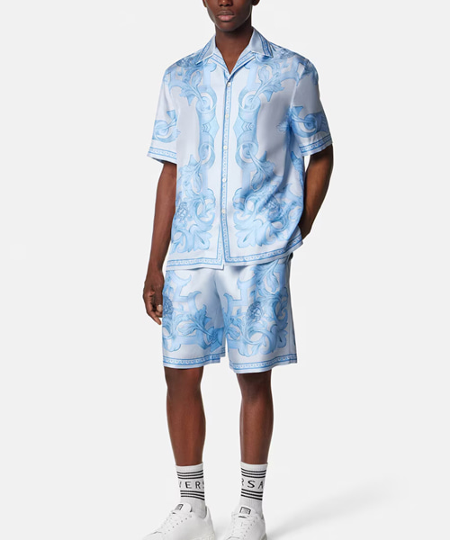 ARCHITECTURAL BAROQUE 실크 셋업