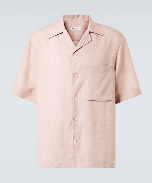 페데리코 리넨 볼링 셔츠