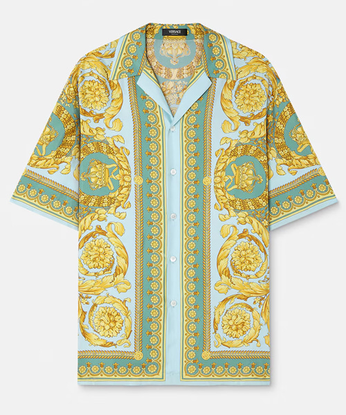 BAROCCO 실크 셔츠