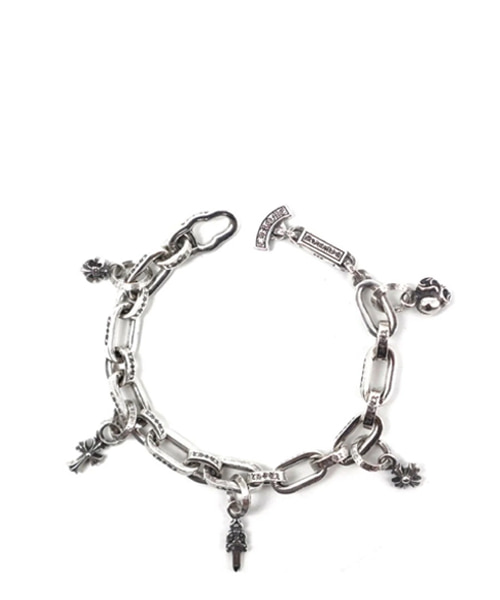 멀티 엘리먼트 드롭 페이퍼체인 브레이슬릿