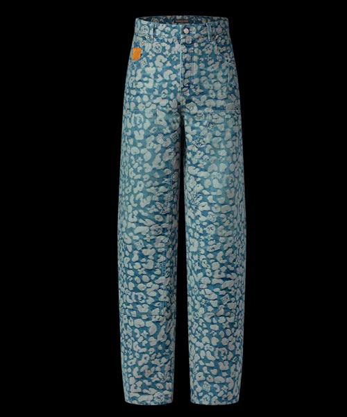 자카드 워크웨어 데님 팬츠