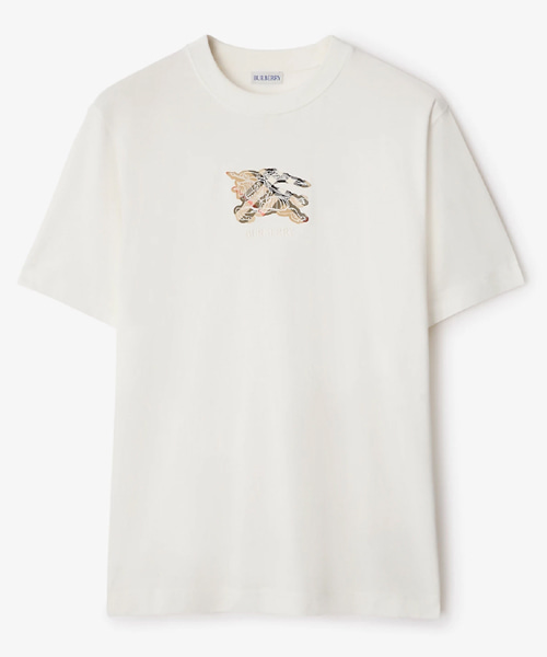 EKD 체크 코튼 티셔츠