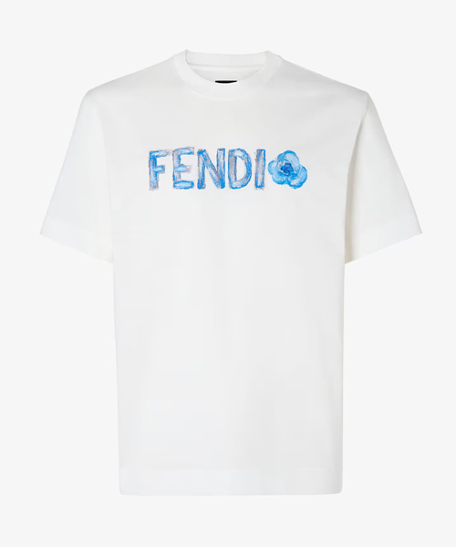 화이트 코튼 티셔츠