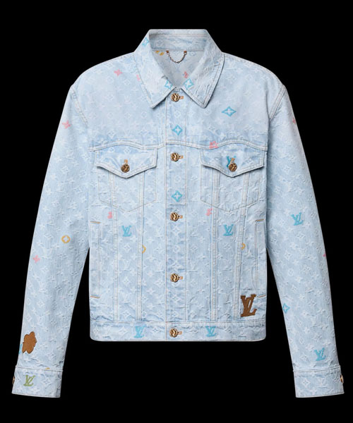 모노그램 데님 재킷