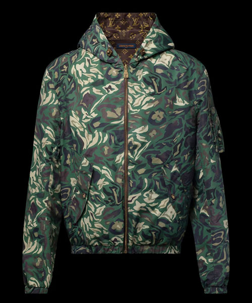 리버시블 모노그램 윈드브레이커 재킷