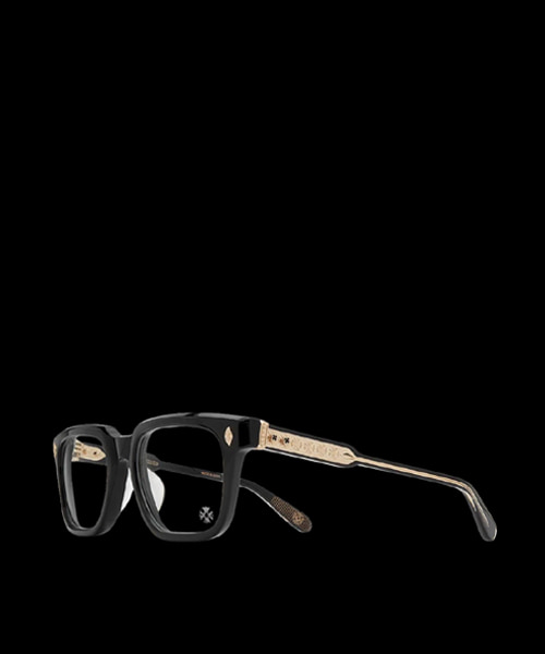 엠비딕스트로우스 블랙 18K 골드 플레이트