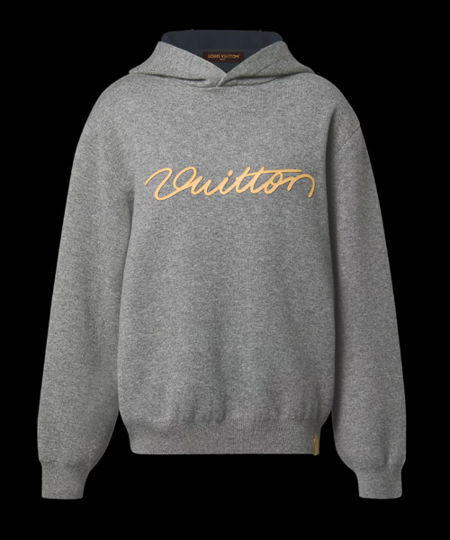 시그니처 더블 페이스 캐시미어 후디