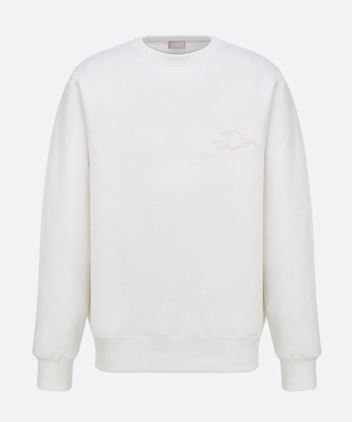 리본 스웨트셔츠