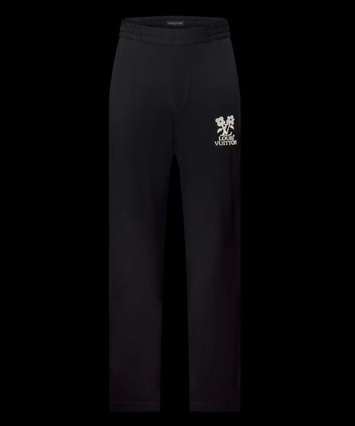 엠브로이더드 테크니컬 트랙 팬츠