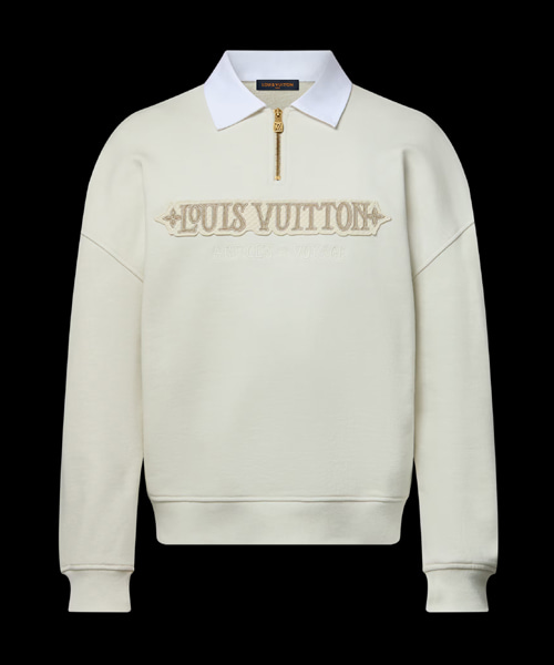 엠벨리시드 하프 집업 스웨트셔츠