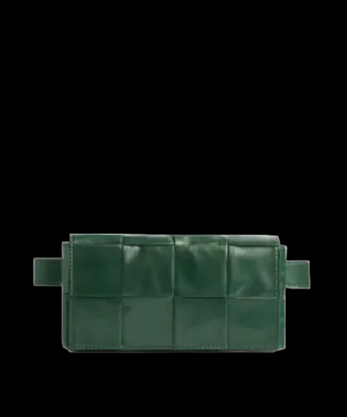 미니 카프스킨 레더 벨트 카세트 백