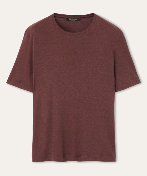 마조르보 실크 코튼 티셔츠