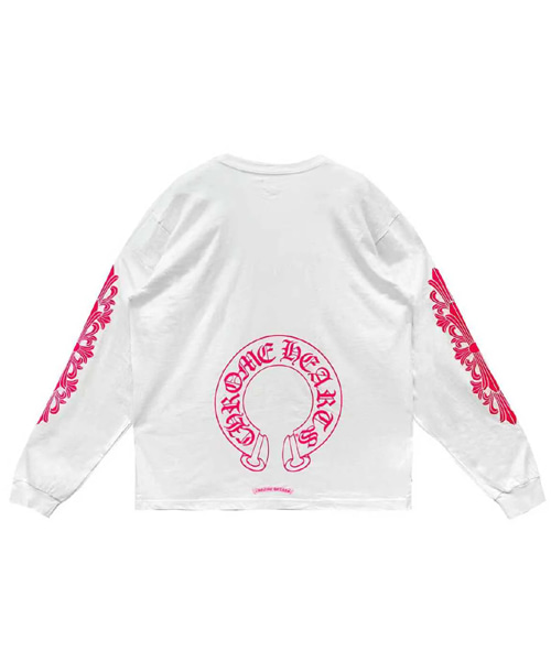 홀스슈 로고 롱슬리브 티셔츠