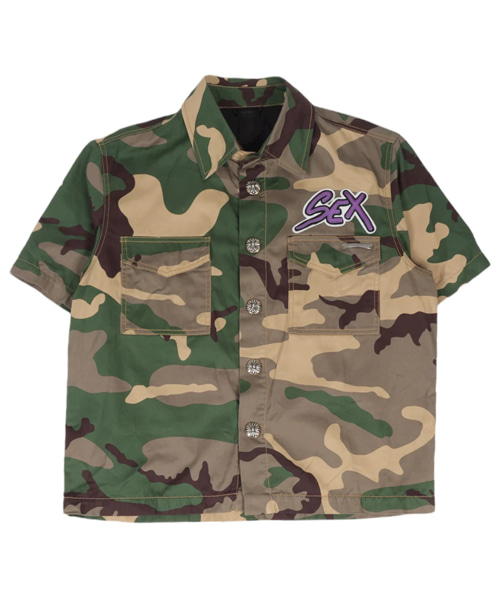 메티 보이 레코드 데저트 카모 셔츠