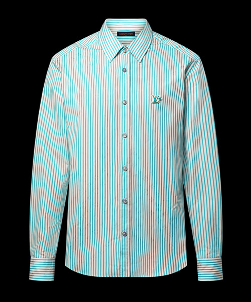 모노그램 스트라이프 셔츠