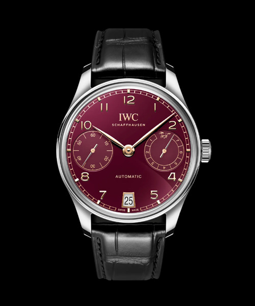 포르투기저 오토매틱 42 부르군디 (IW500714)