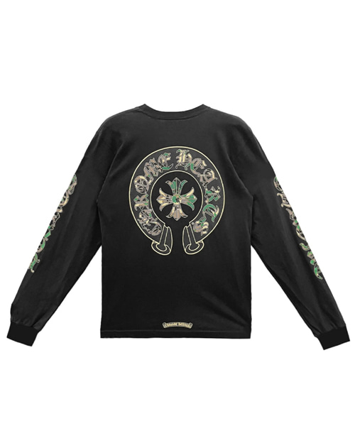 카모 트리플 크로스 홀스슈 롱 슬리브 티셔츠