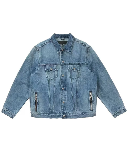 모터브레이스 데님 자켓