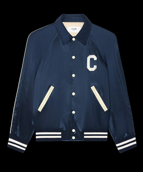 사틴 나일론 테디 자켓