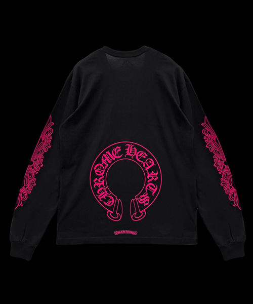 홀스슈 로고 롱슬리브 티셔츠