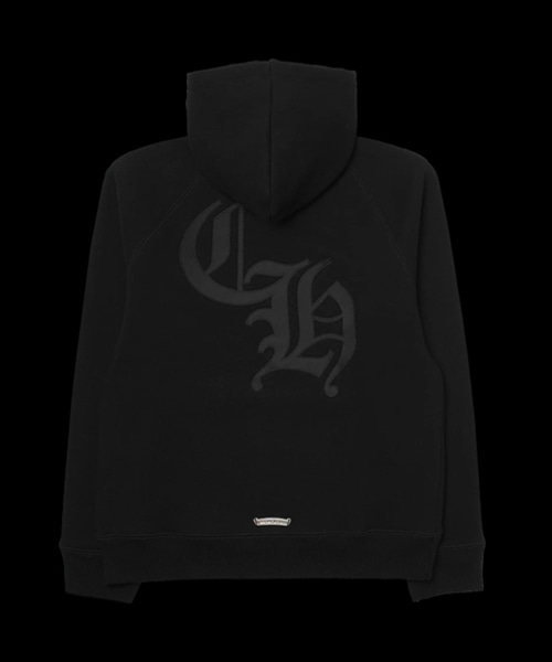 세메터리 크로스 패치 CH 백 로고 후드