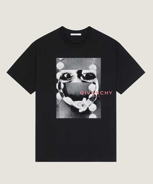 서이럴이즘 프린트 코튼 티셔츠